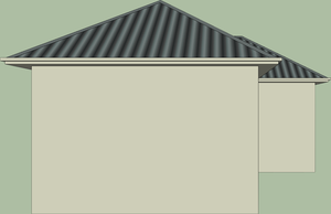 Cross Hip Roof Front