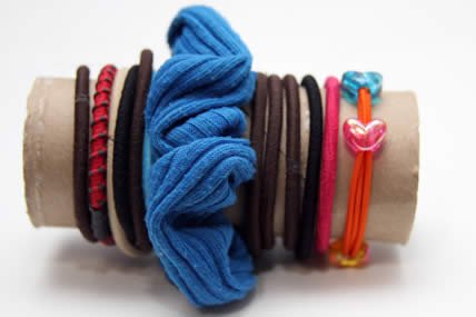 Toilet Paper Hairbands